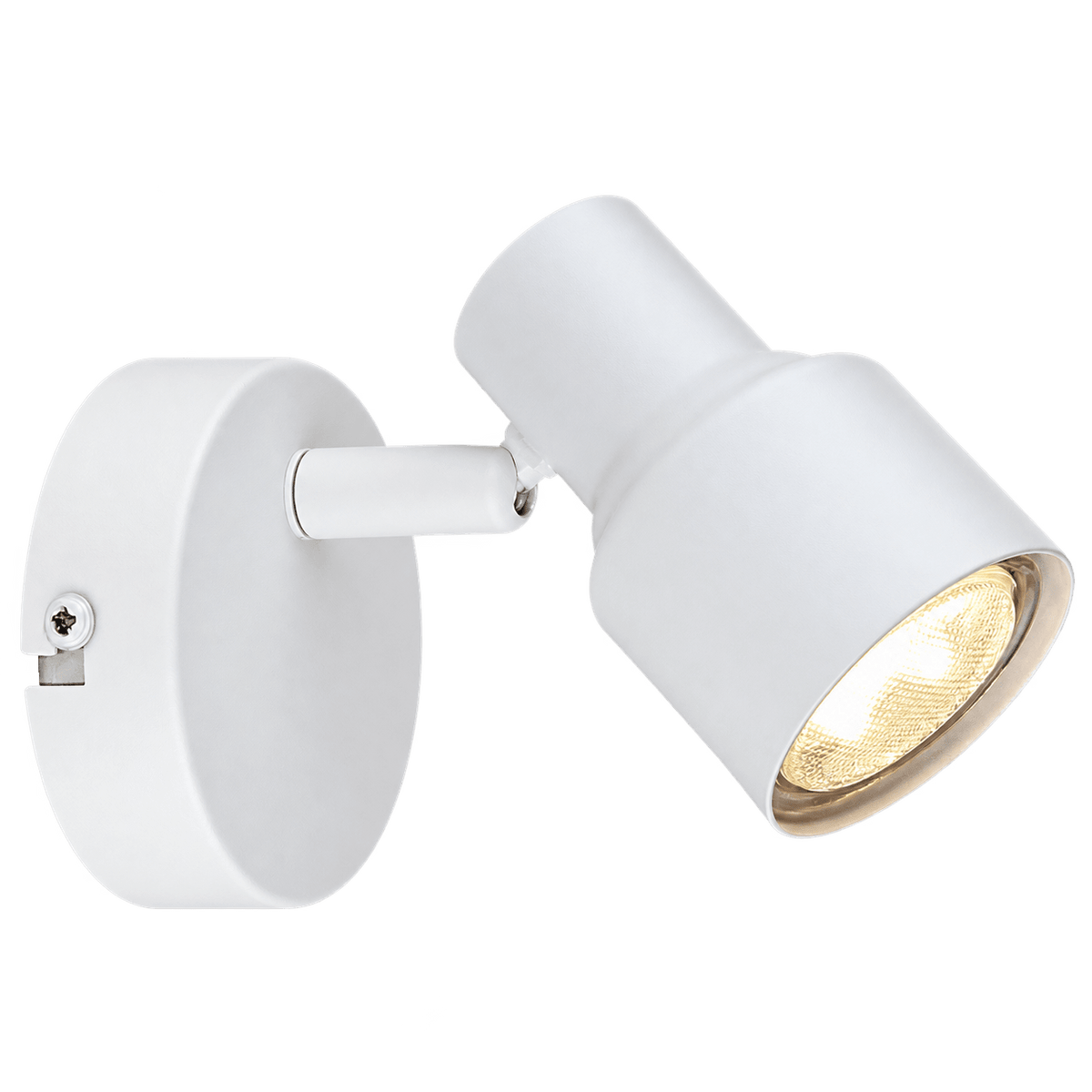 White LED Spotlight Metal 80mm Base