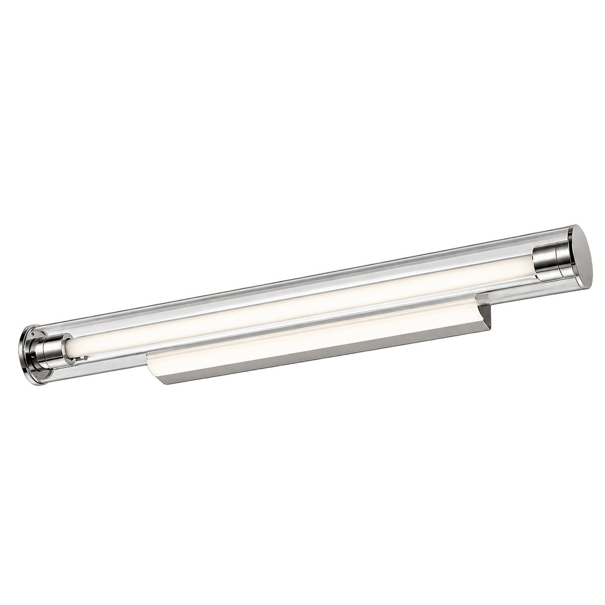 13W LED Linear Ceiling Light - Satin Nickel