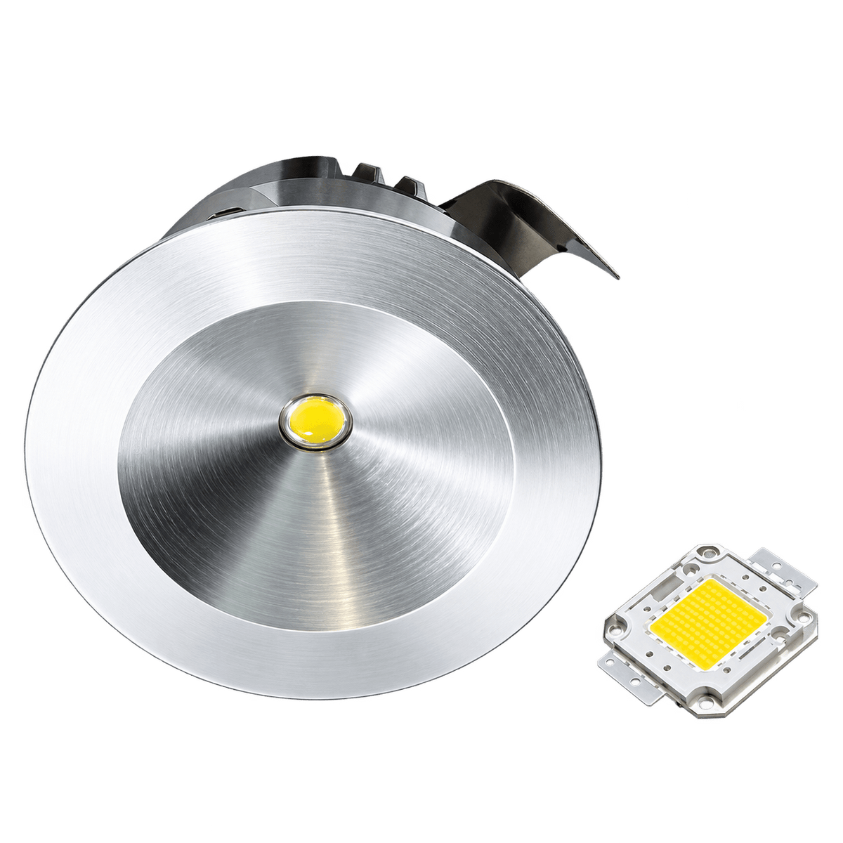 Yellow LED Downlight Cabinet Light Fixture