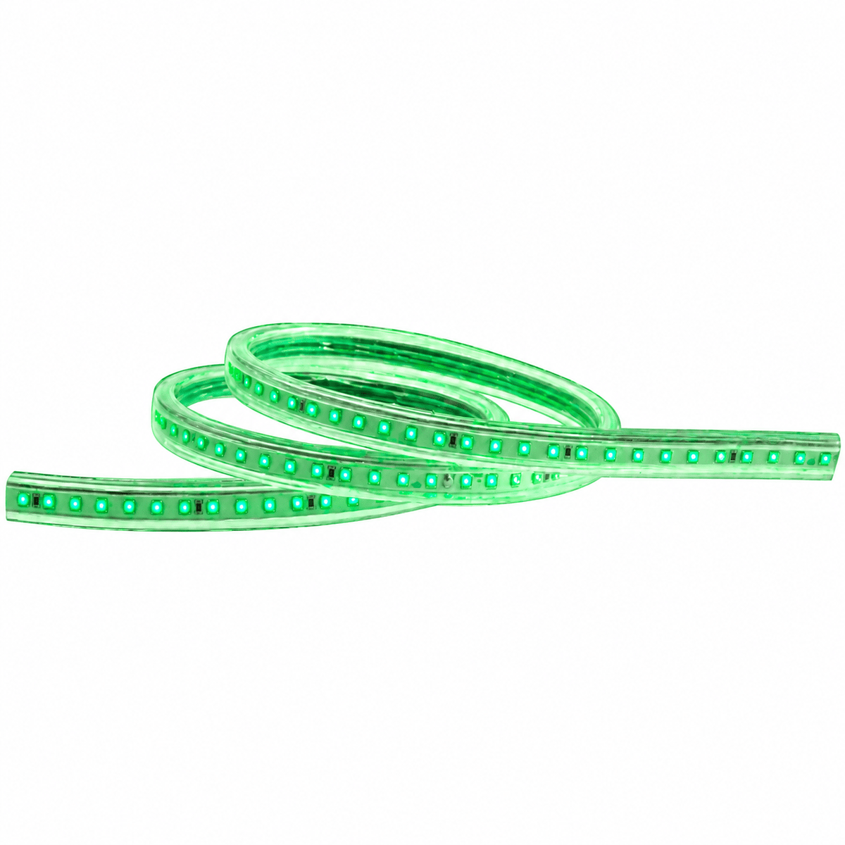 Green 220V LED Strip Light, Per Meter, IP65