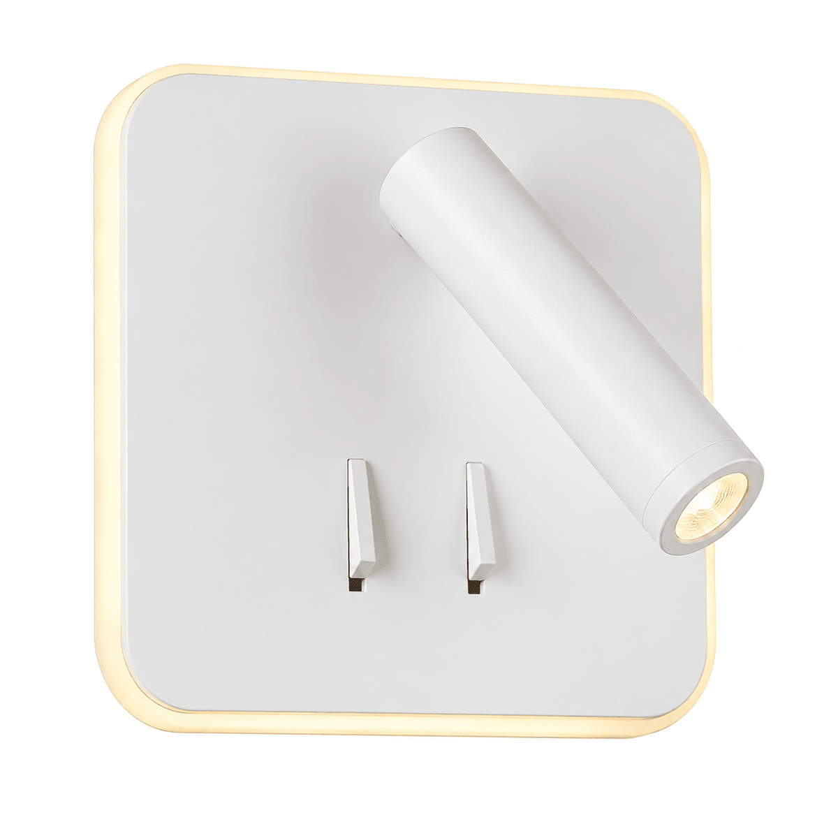 3W + 8W Square Reading Wall Light + Back Light