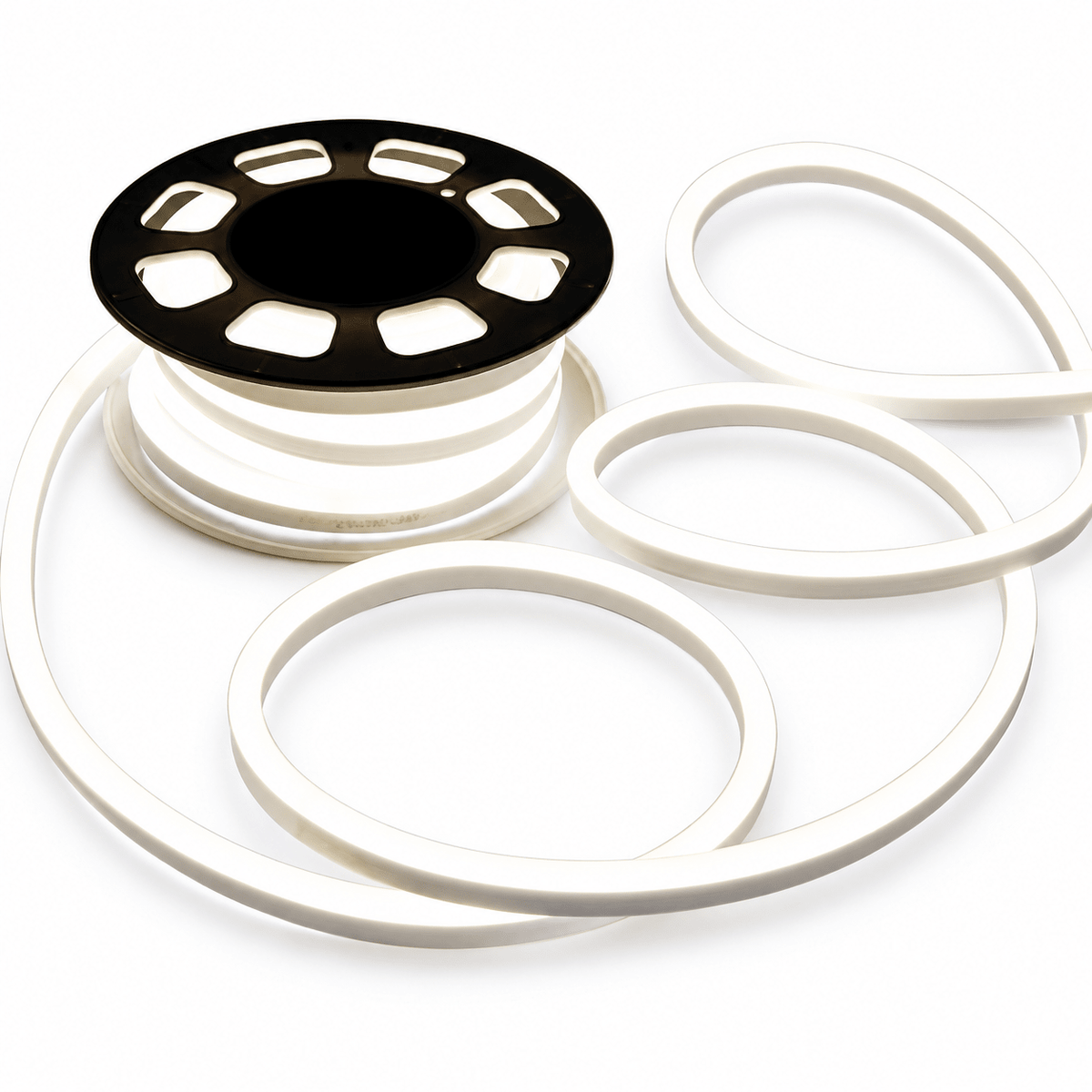 LED 12V Neon Flex Strip 8W - Per Meter - Warm White (2700K)