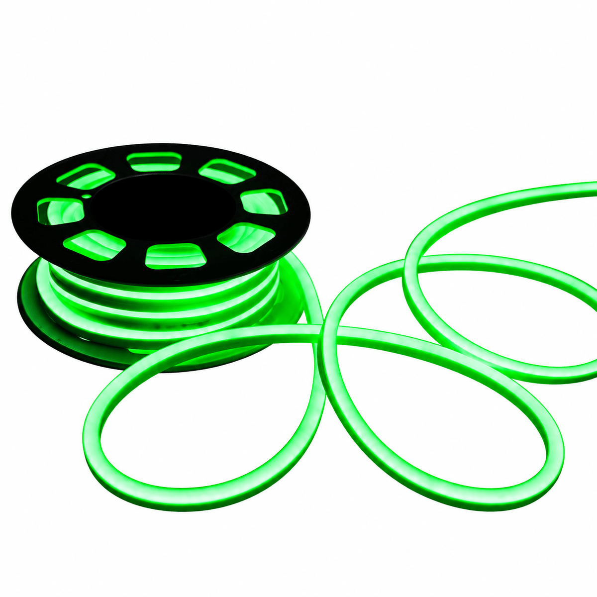 LED 12V Neon Flex Strip 10W - Per Meter - Green