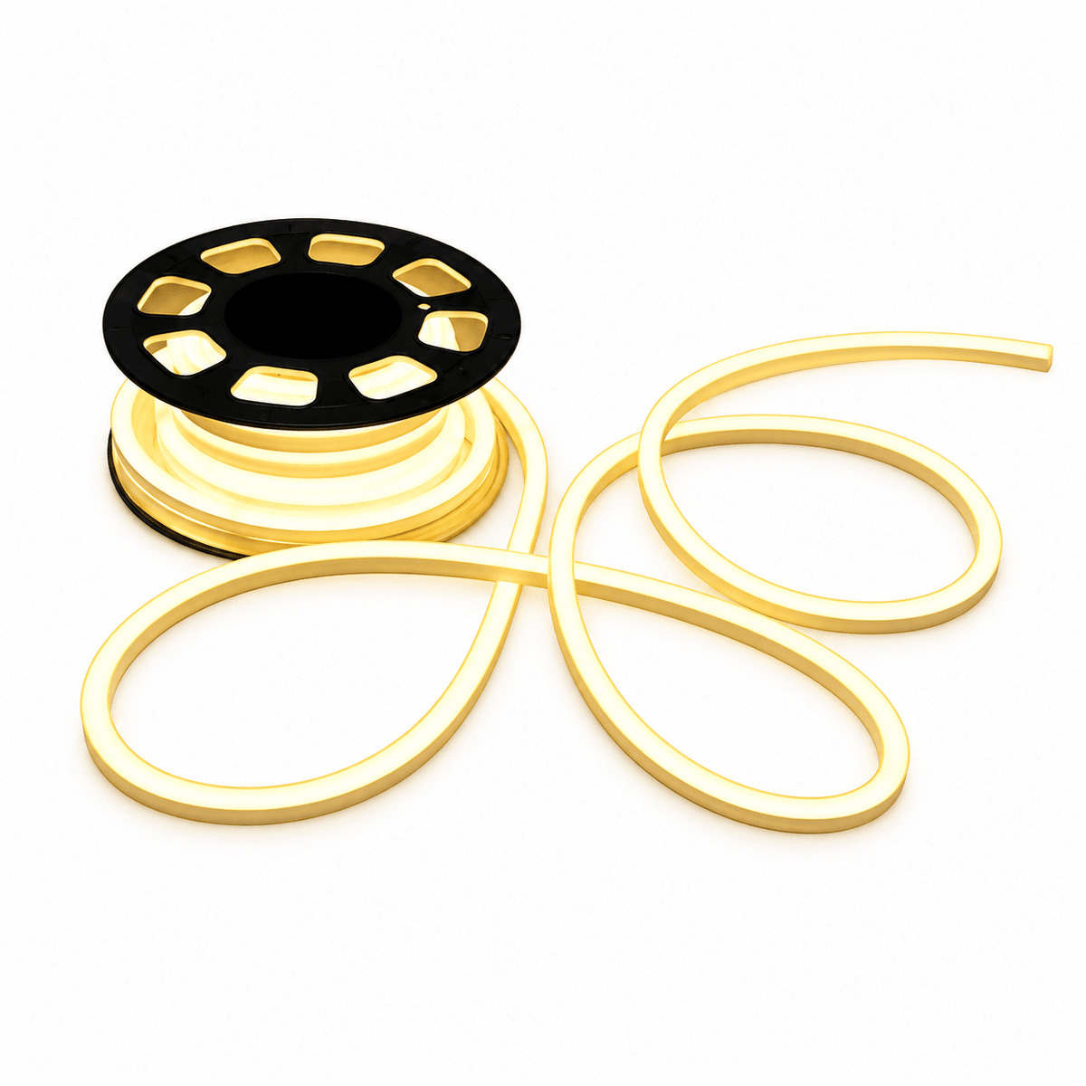 LED 12V Neon Flex Strip 6W - Warm White (3000K)