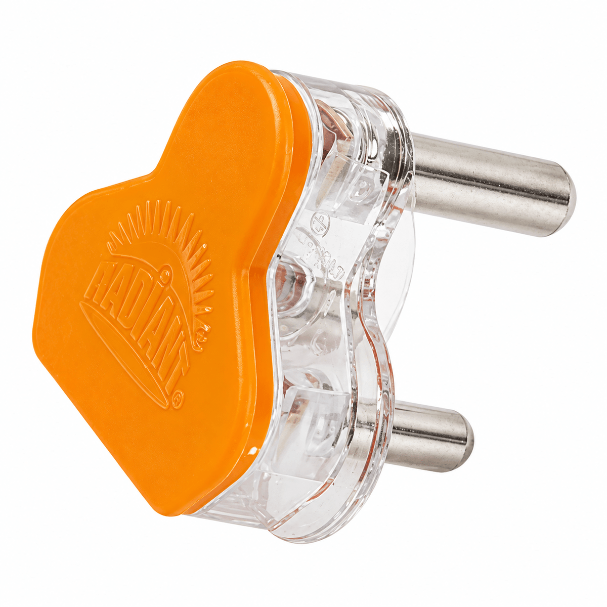 Orange Plastic Plug Top IP20