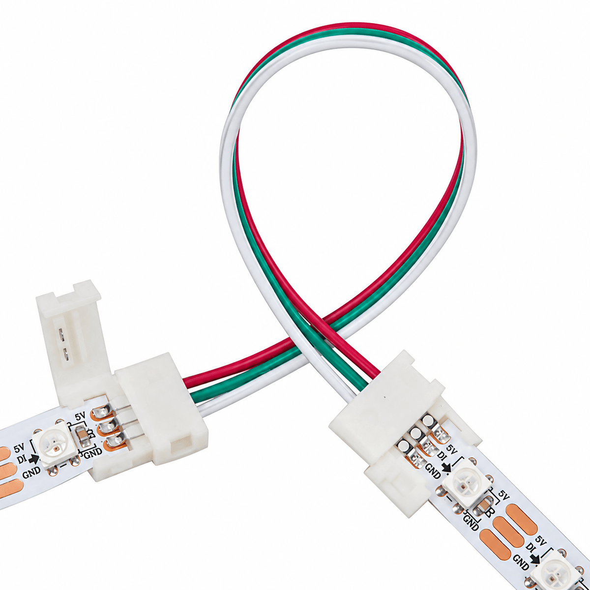 LED Strip Light Connectors (WS2811 / SPI Addressable Strip) - Back-to-back