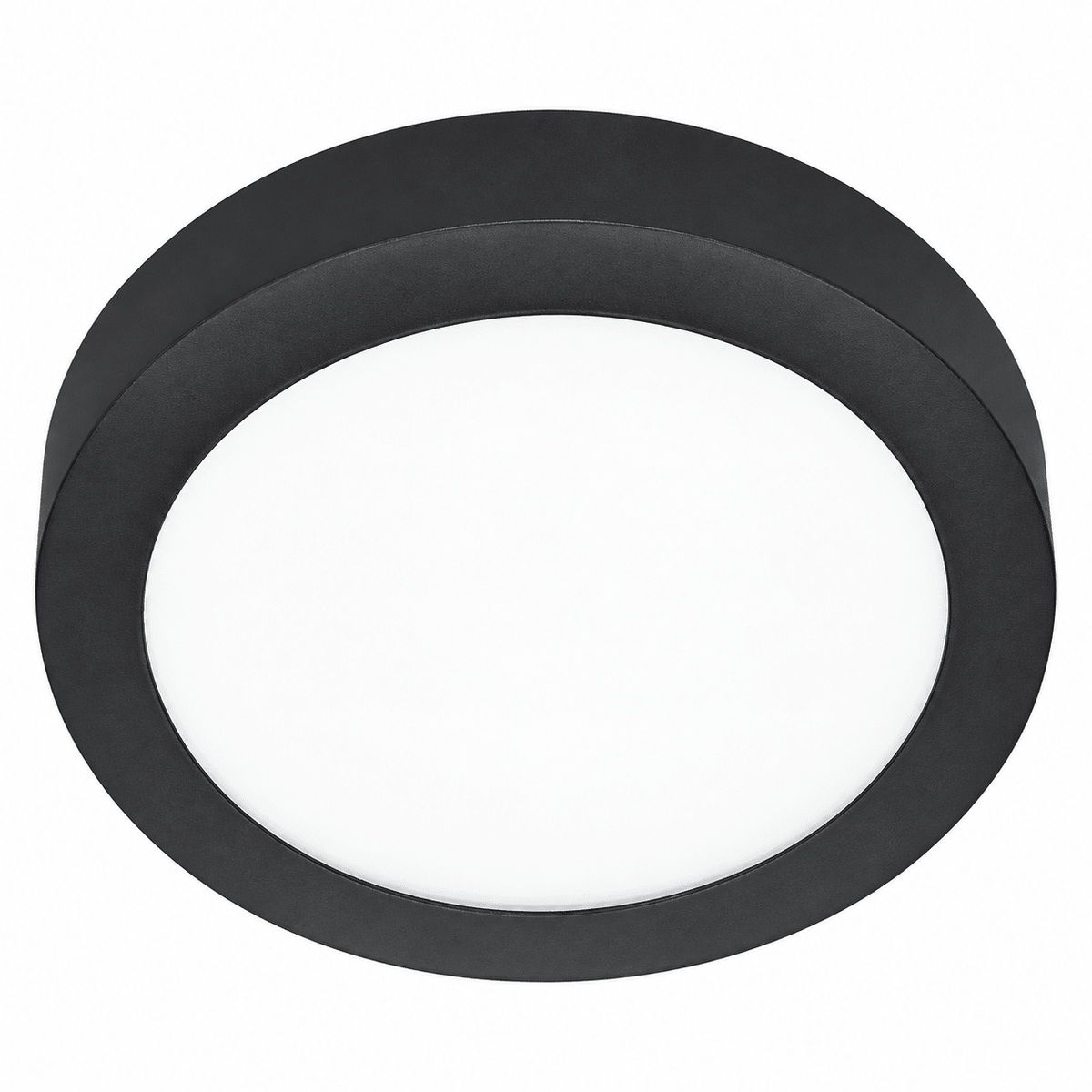 Black Aluminium Ceiling Light - 24W