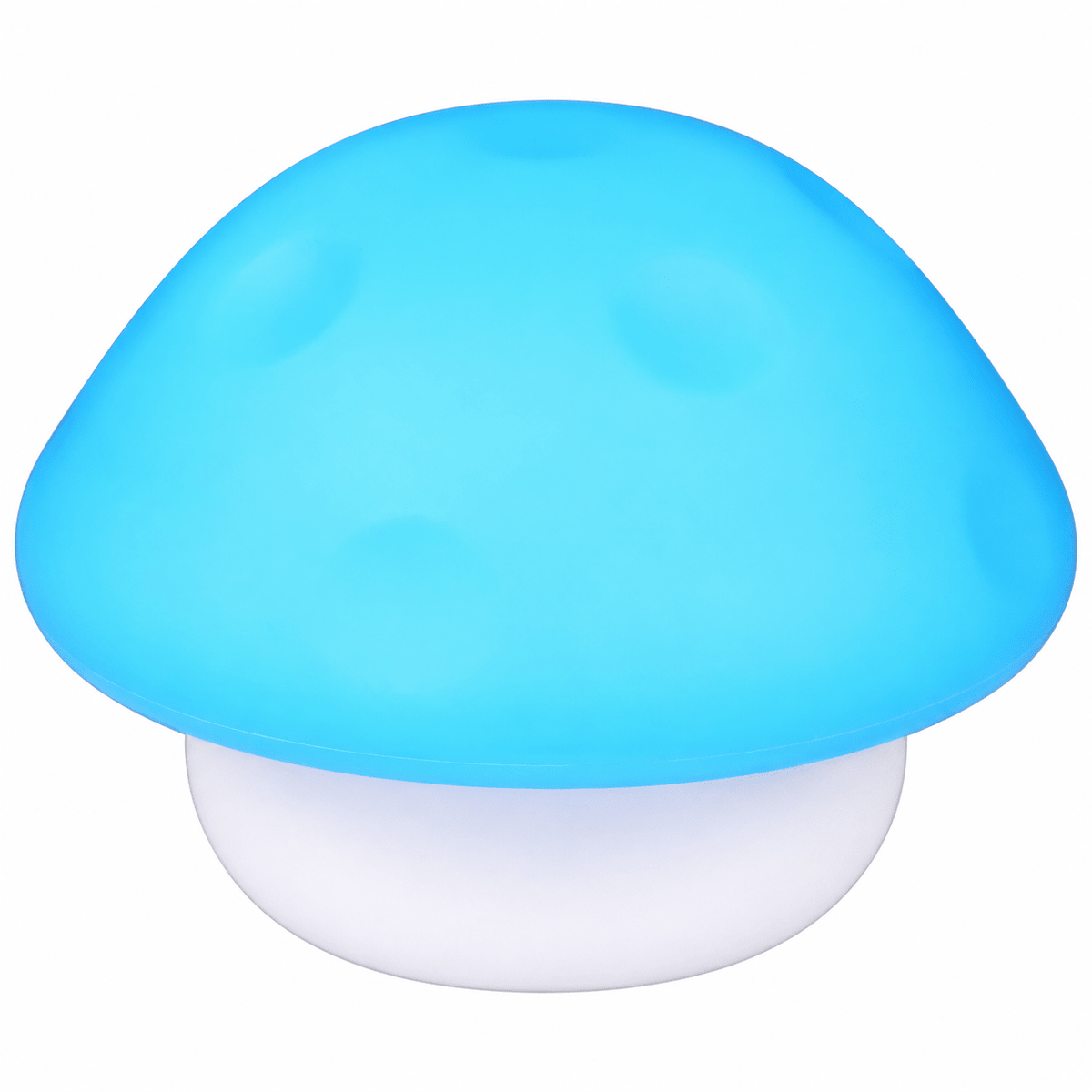 LED Kids / Children Night Light - Mushroom Cap - Blue