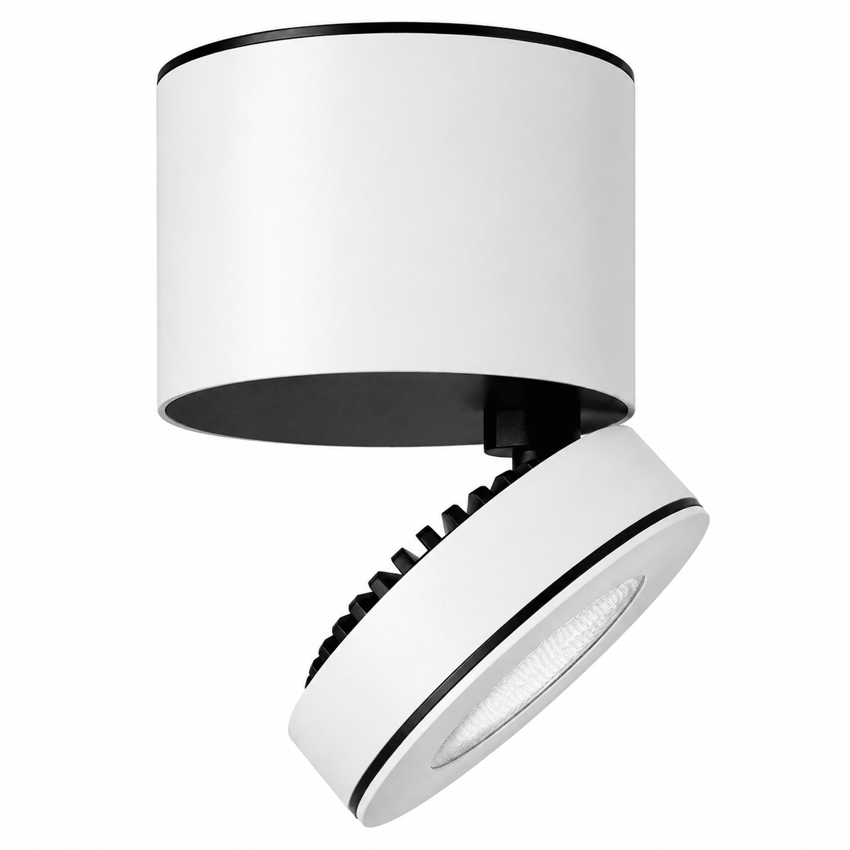 LED Down Light - Giba Surface Mount 10W - White / Daylight (6000K)