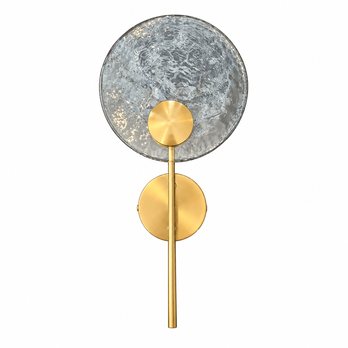 Gold LED Wall Light, 7W, 3000K, IP20