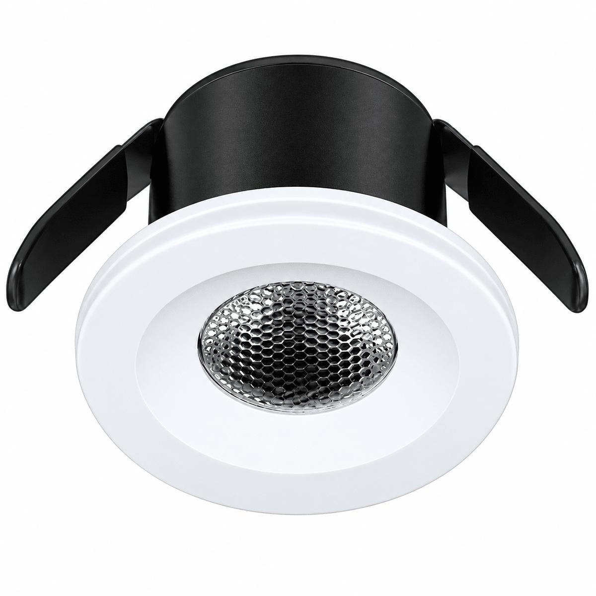 3W LED Cabinet Downlight, Round, 230V, 2700K Warm White
