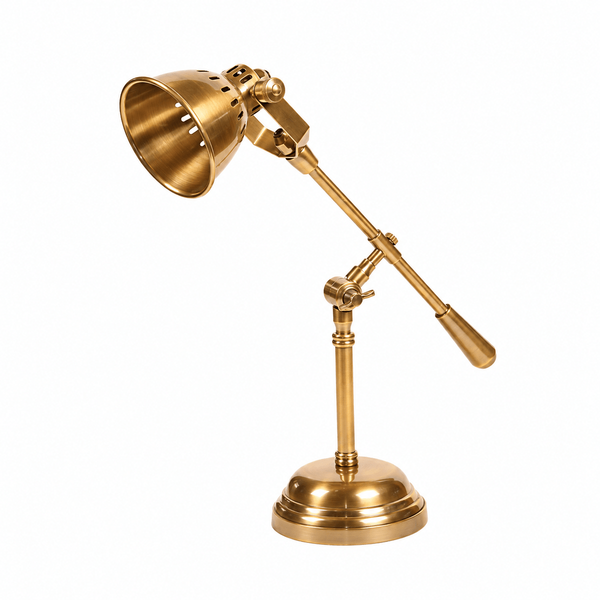 Antique Brass Newcastle Desk Lamp