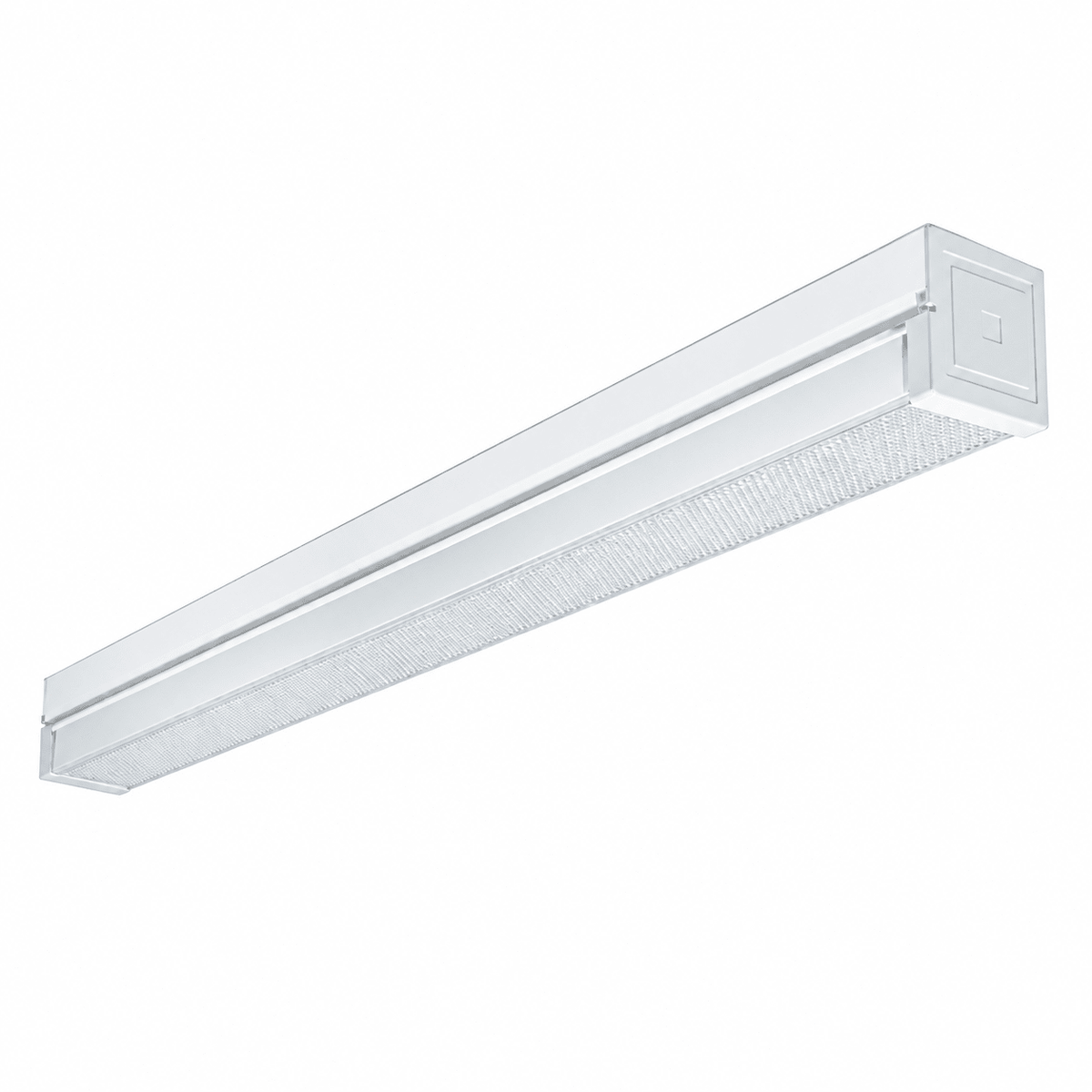 Complete LED Office Fixture - Double 36 Watt