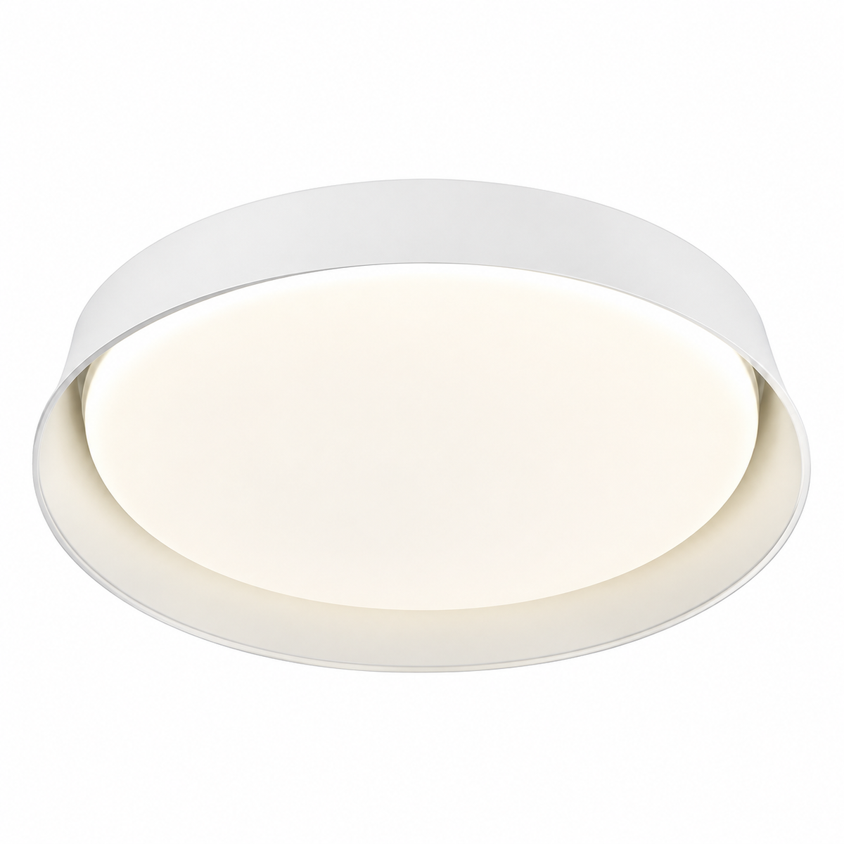 Aura 450 White Ceiling Light - 3CCT, 30W, Dimmable