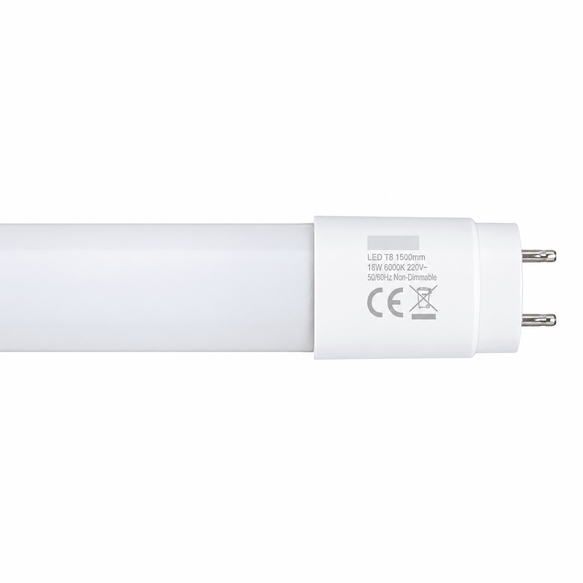 T8 LED plastic tube, 1500mm, 24W, Daylight (6000K), product view 2