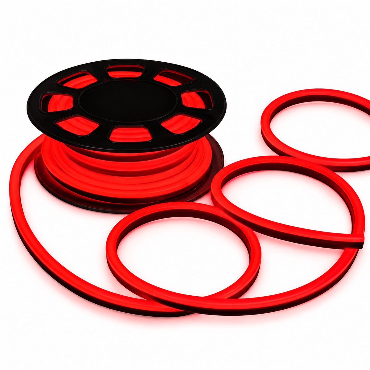 LED 12V Neon Flex Strip 10W - Per Meter - Red