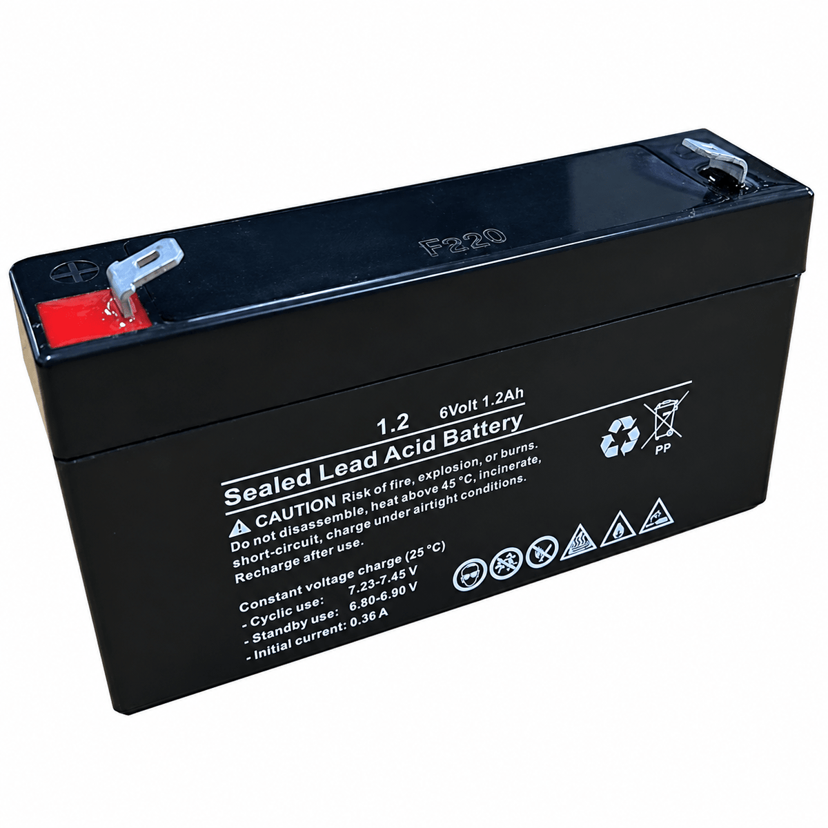 Rechargeable Batteries 6V - 3.2Ah