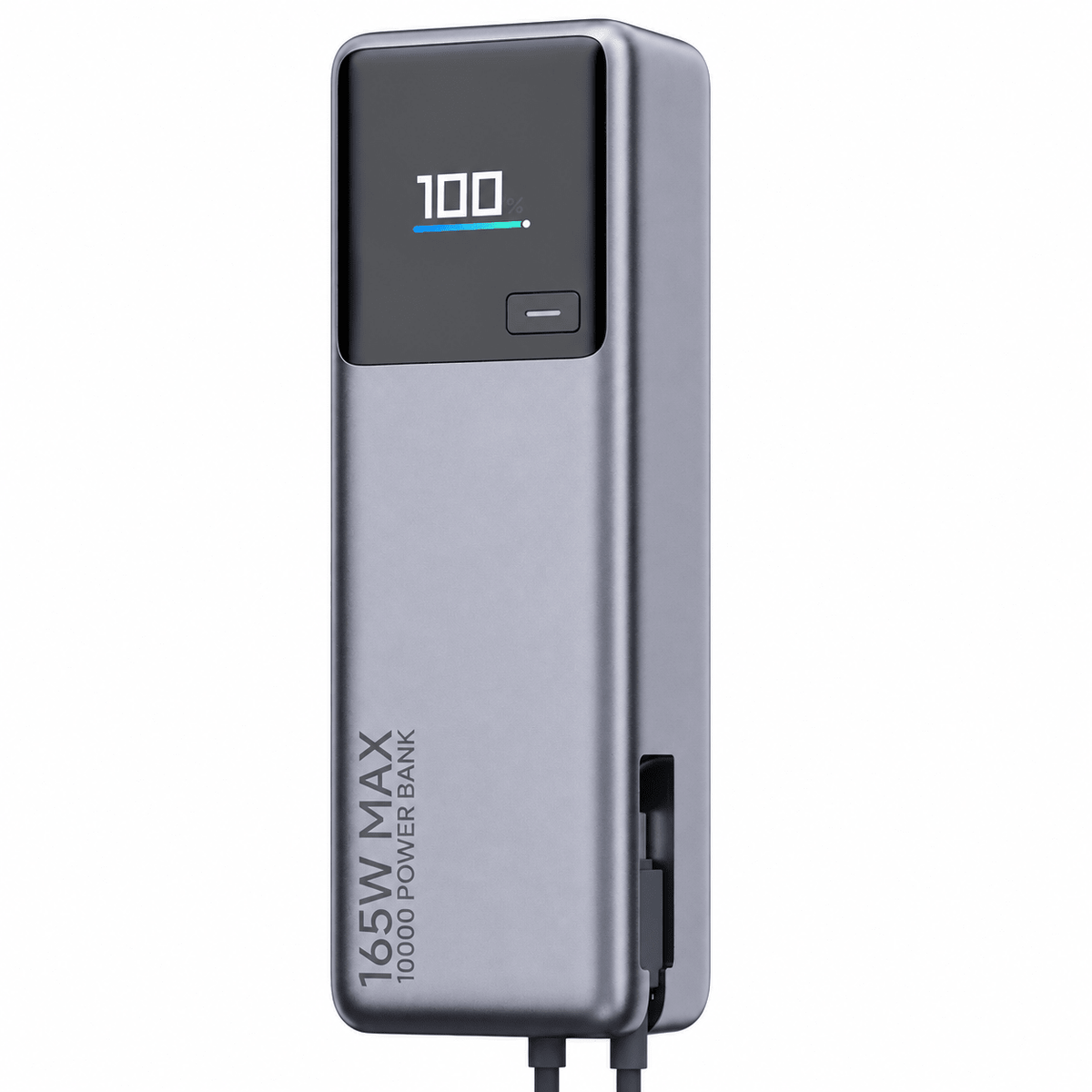 Xiaomi 165W Power Bank 10000mAh (Integrated Cable)-Silver