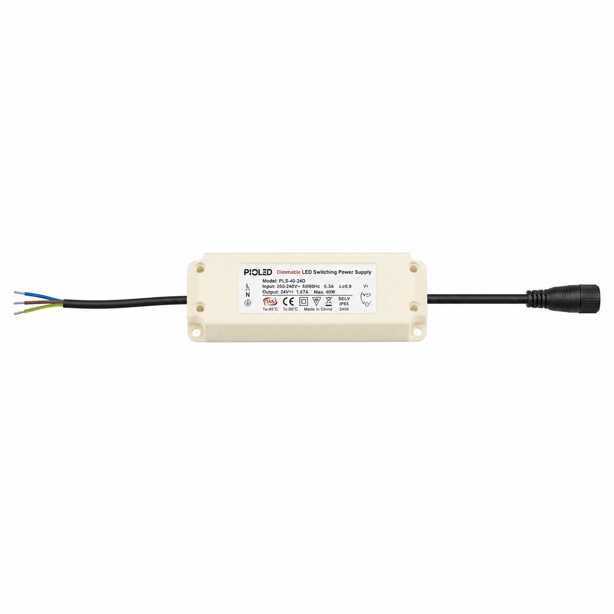 40W Dimmable Power Supply for Pioled Backlit LED Panel