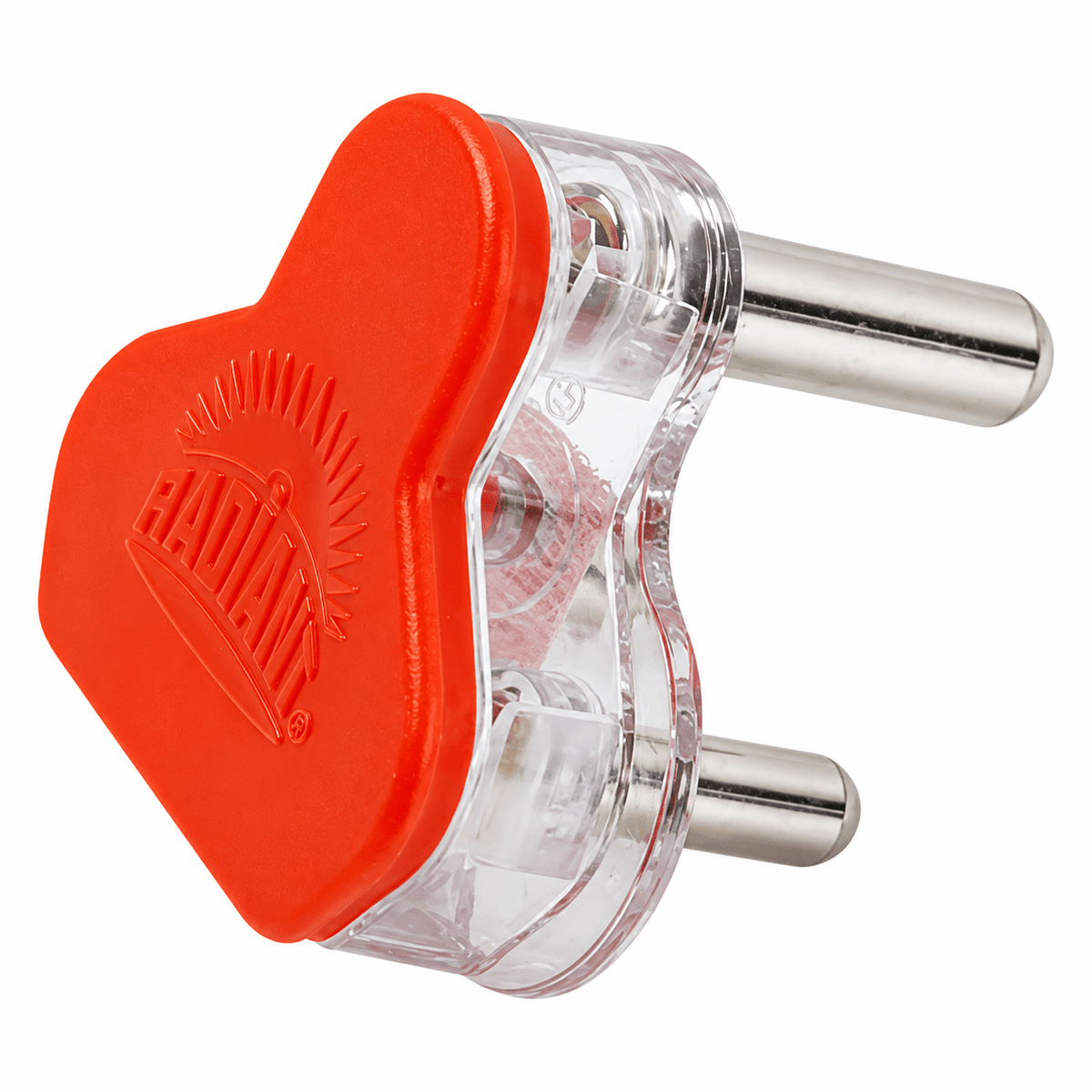 Red Plastic Plug Top IP20
