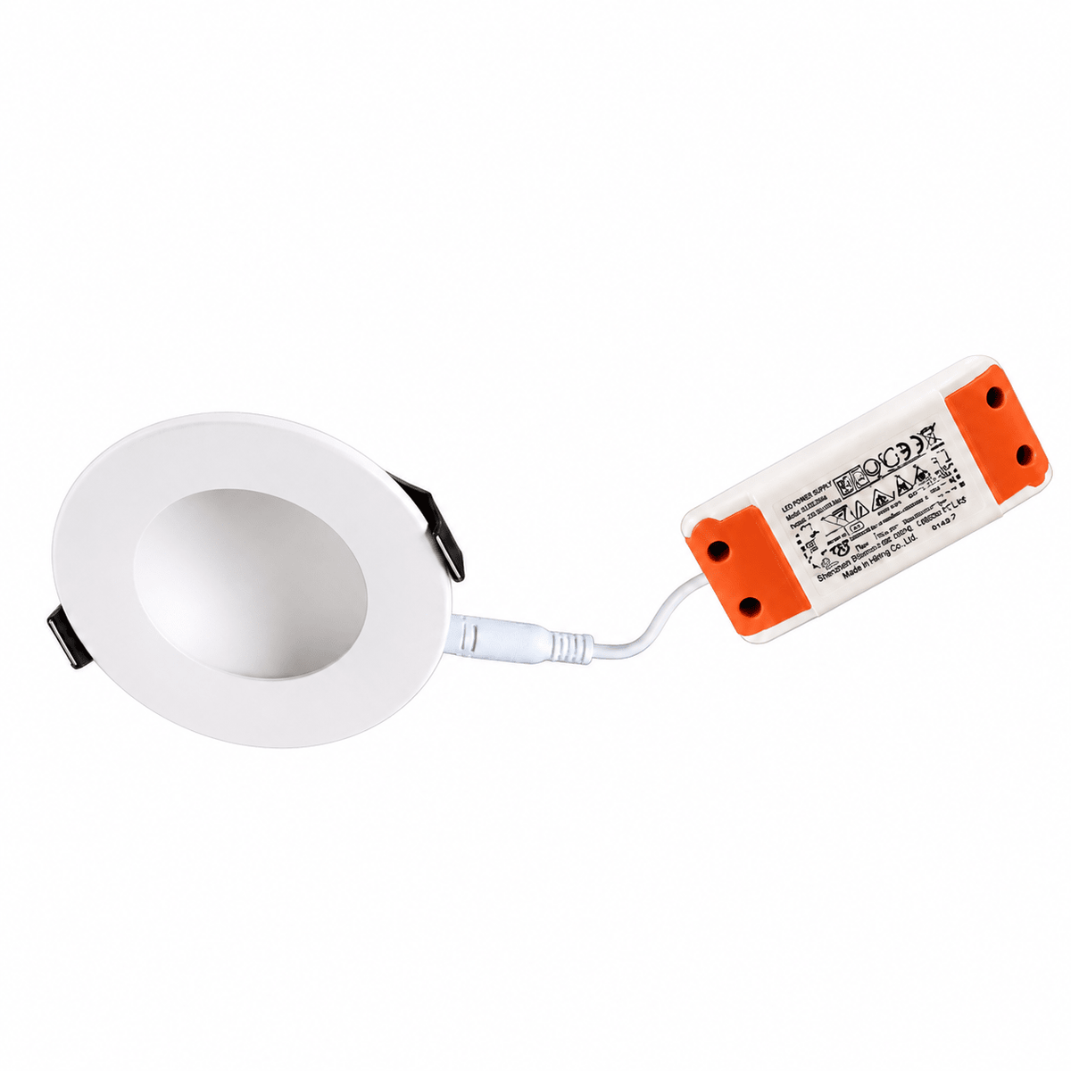 230V 8W SMD LED Downlight, Dimmable, (Indirect Light) - White