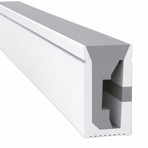 Side Bending Flexible Silicone Profile - 6mm x 12mm