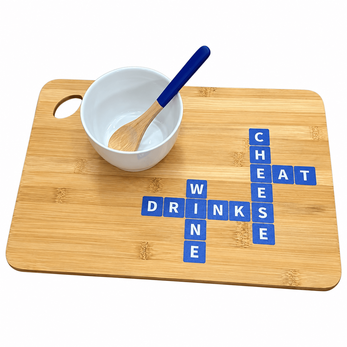 Blue Bamboo Board Platter Combo