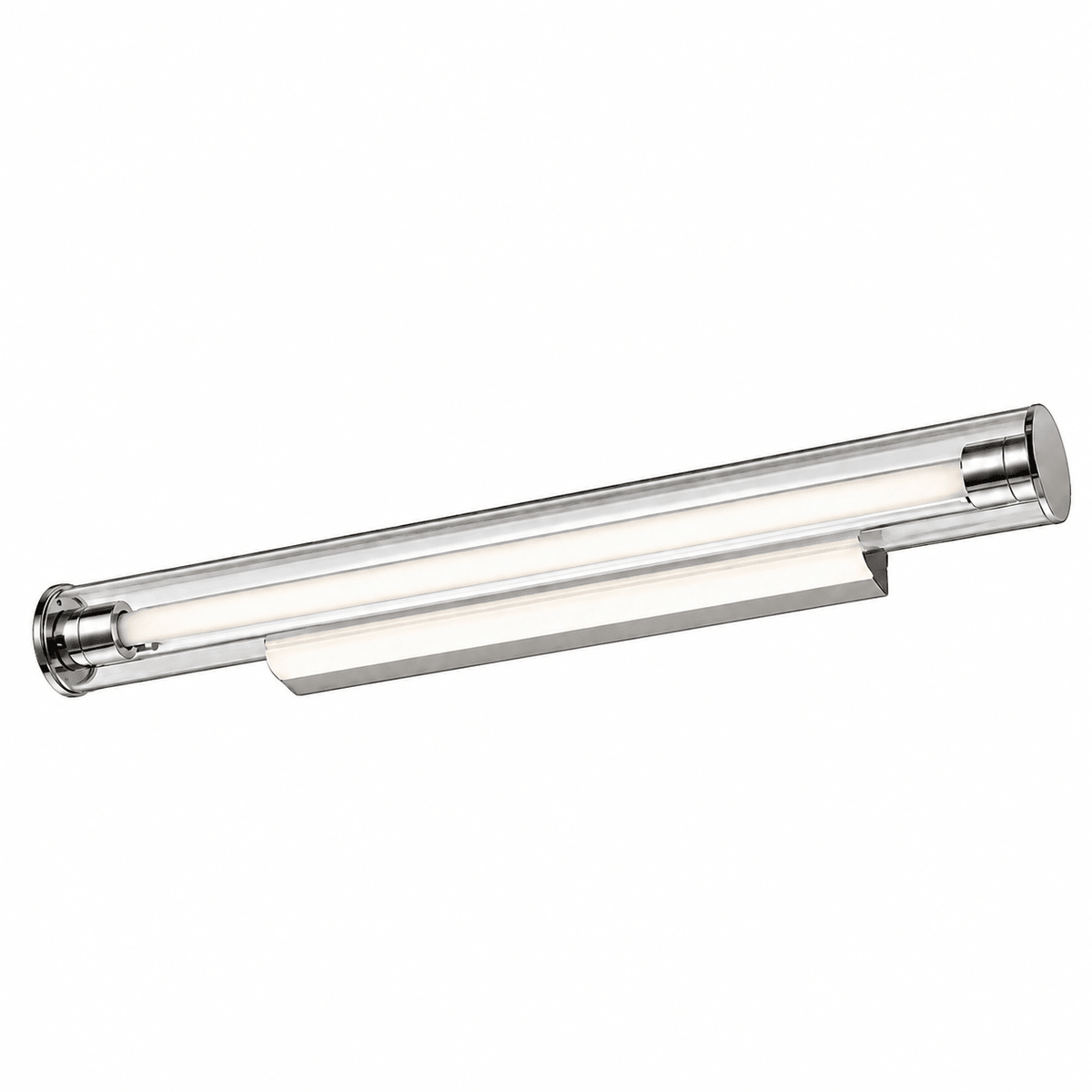 13W LED Linear Ceiling Light - Satin Nickel
