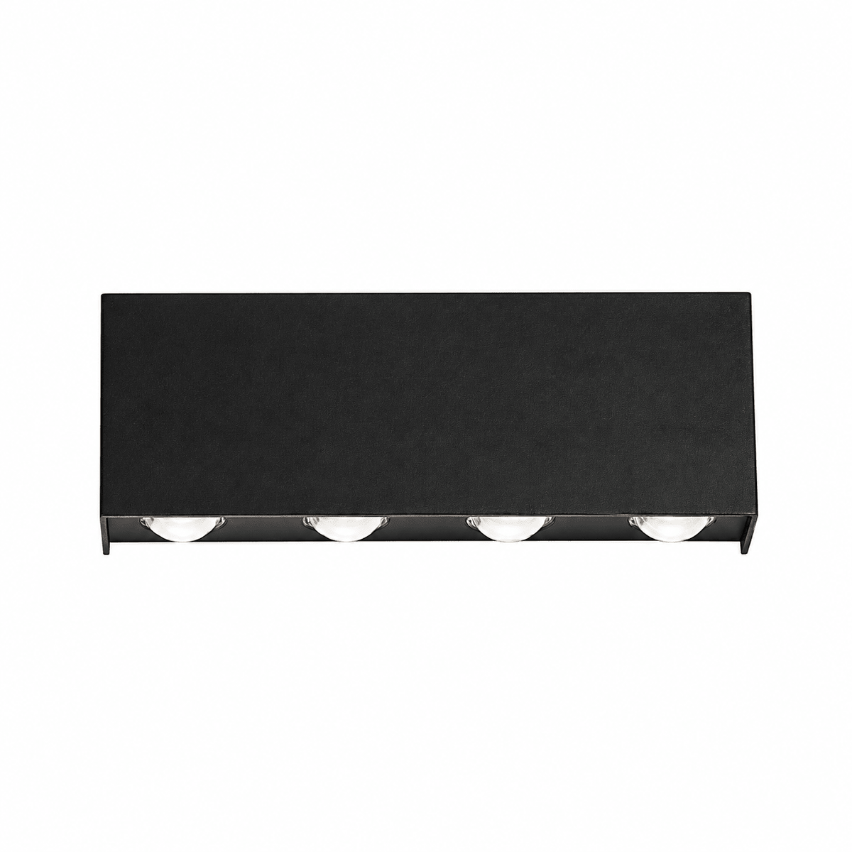 Black Up & Down LED Wall Light - IP54