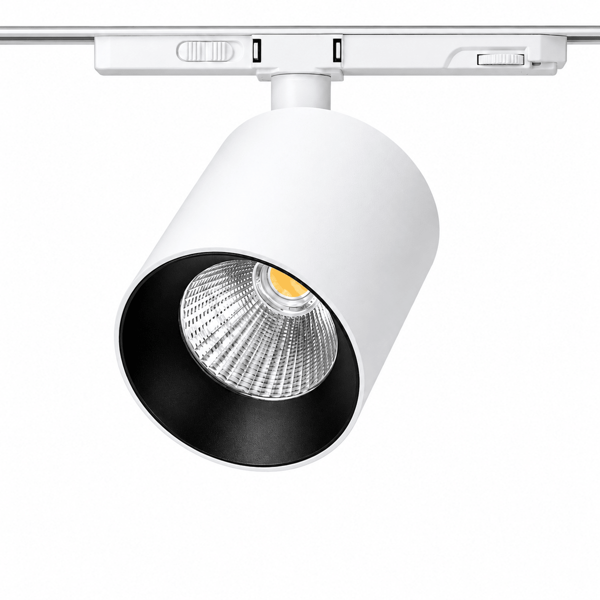 New York White LED Track Spot - 30W, 3CCT, 4 Wire