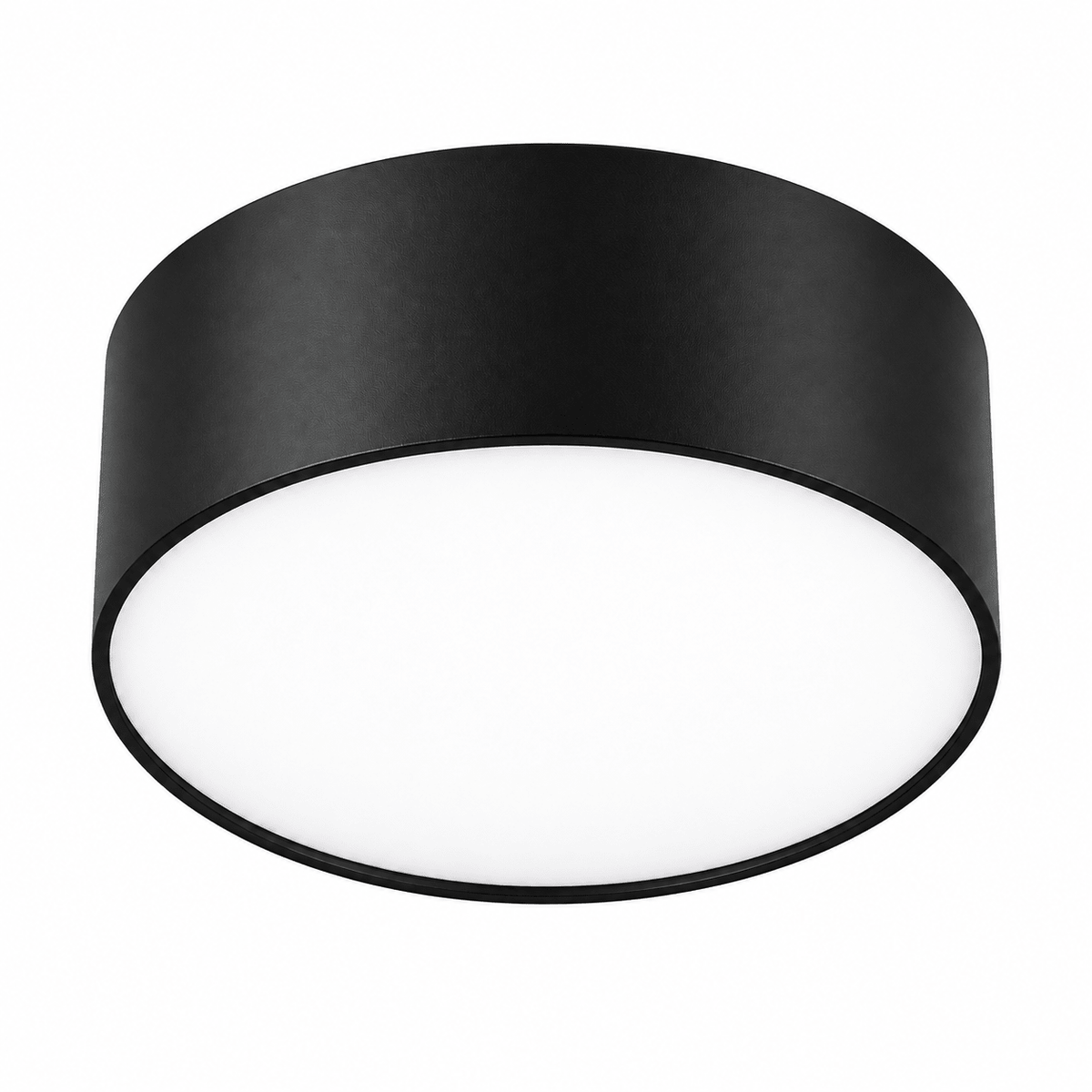 Broadmerston 140mm LED Ceiling Light - Black (3000K)