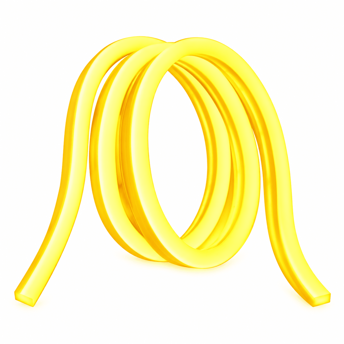 LED 12V Neon Flex Strip 6W - Yellow
