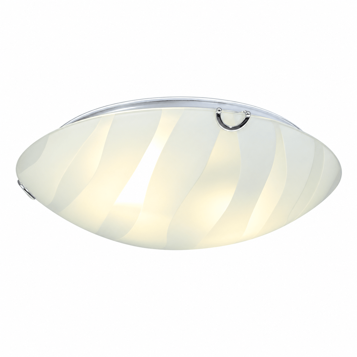 Zebra Stripe Opal Glass Ceiling Light