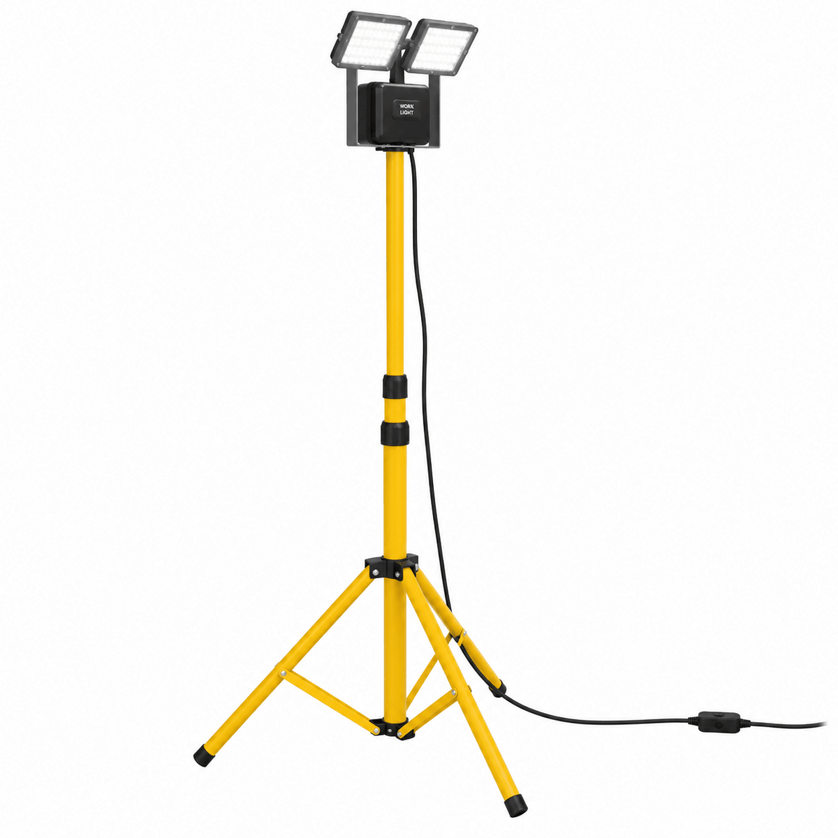 LED Flood Light Stand (Tripod Stand) - Double