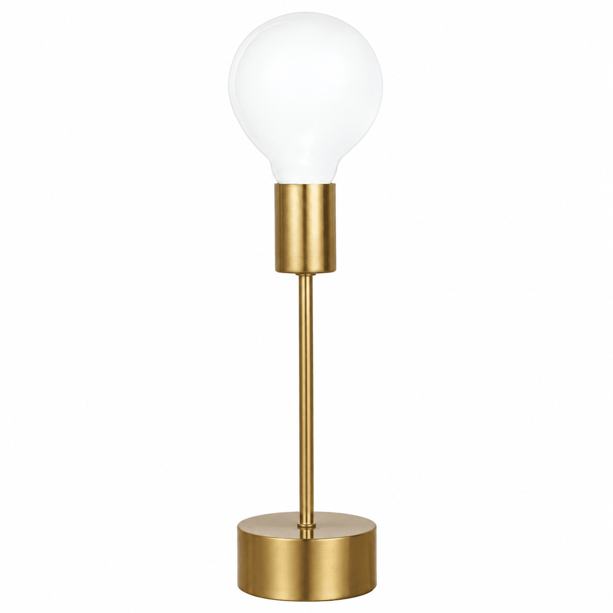 Bishop Metal Table Lamp - Satin Brass