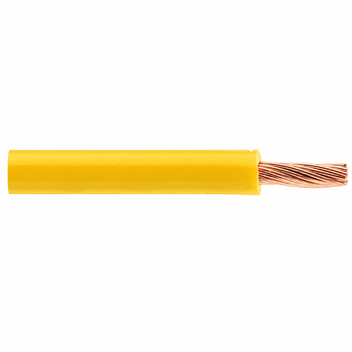 0.5mm Yellow Panel Flex Wire - 100 Meter Roll