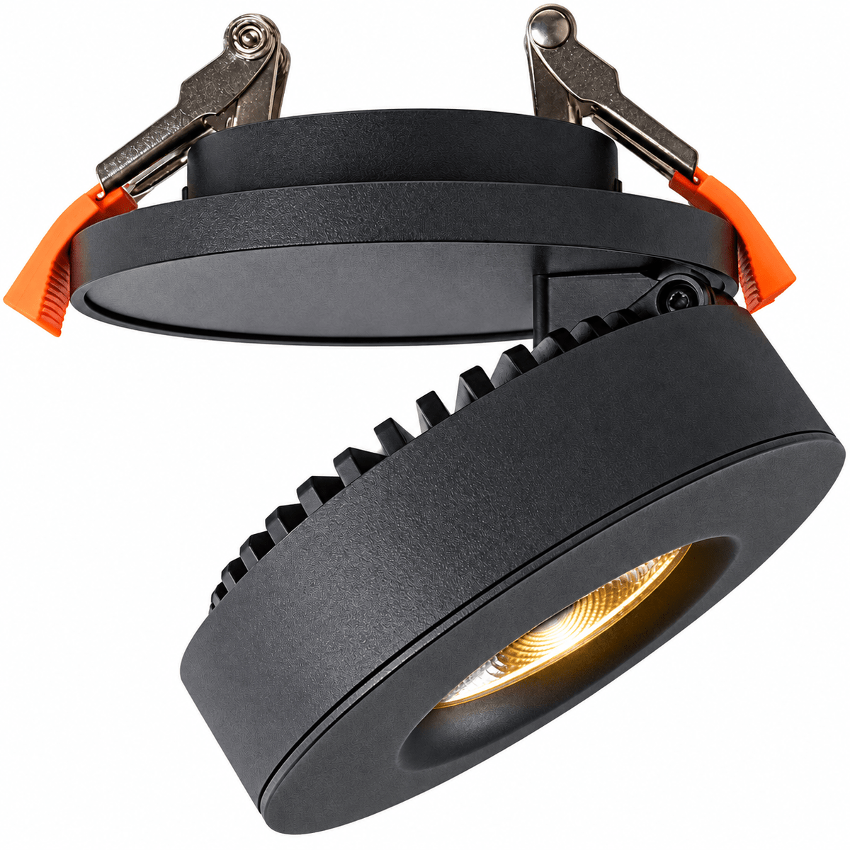 LED Down Light - Giba Recessed 12W - Black / Daylight (6000K)