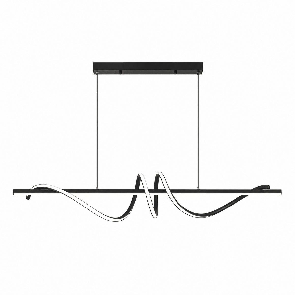 LED Rhythm Pendant 50W - Black