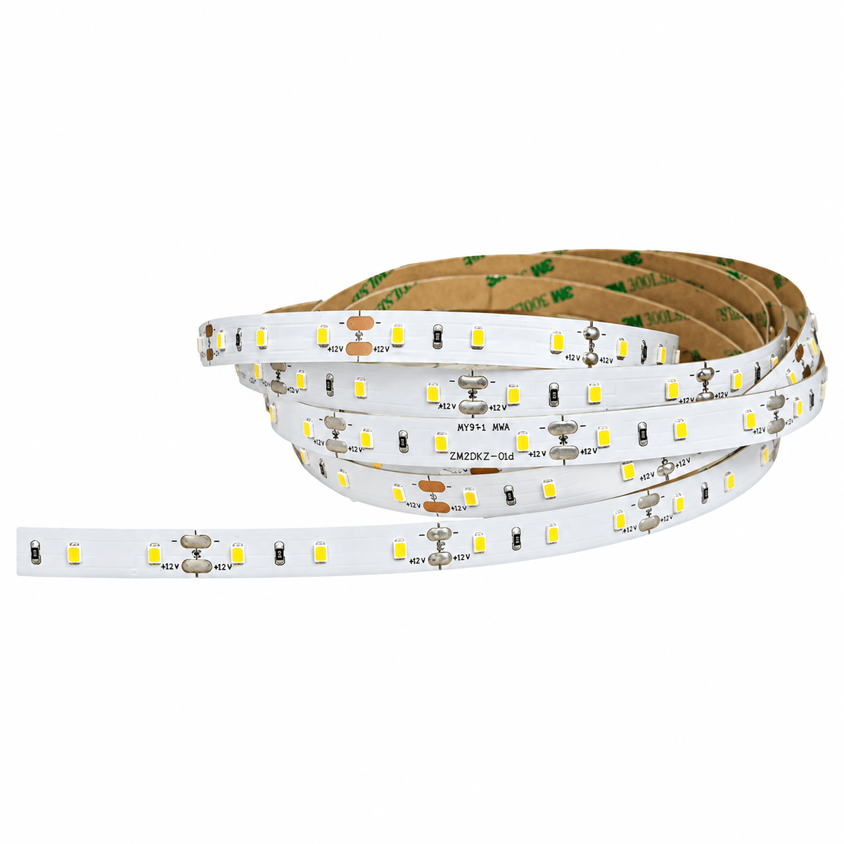 12V LED Strip Light 14.4W/m - 5m (Red, IP20)