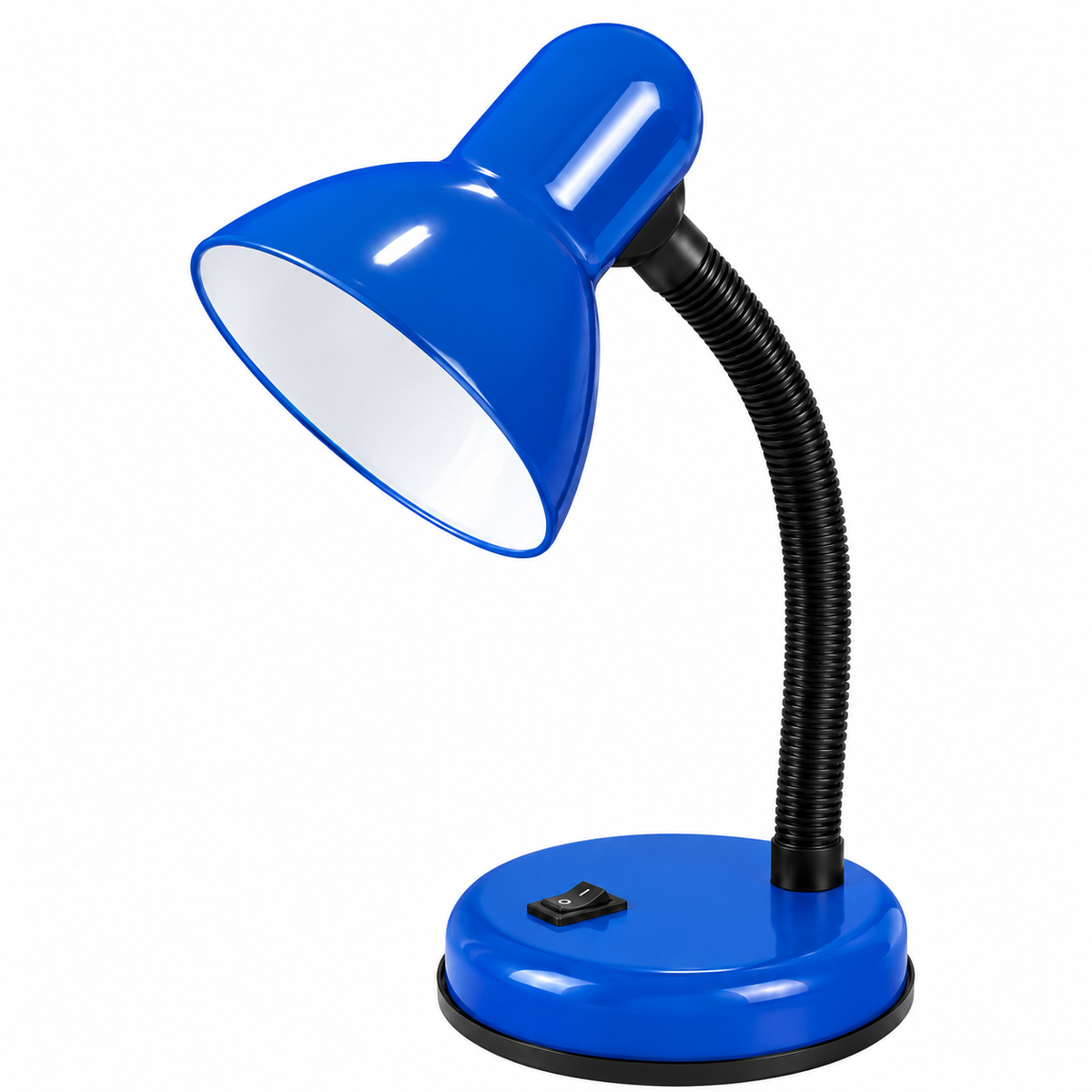 E27 Desk Lamp - Blue