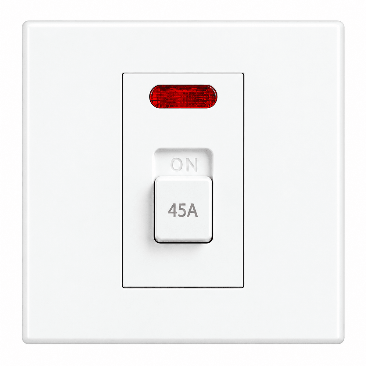 White 45A Double Pole Isolator – 4×4