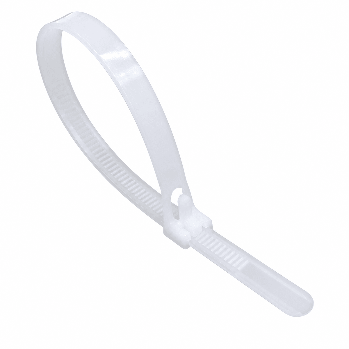 Releasable Nylon Cable Ties 300mm - 100 Pack