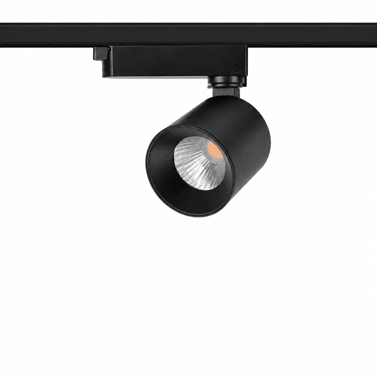 New York Black LED Track Spot - 20W, 4000K, 3 Wire