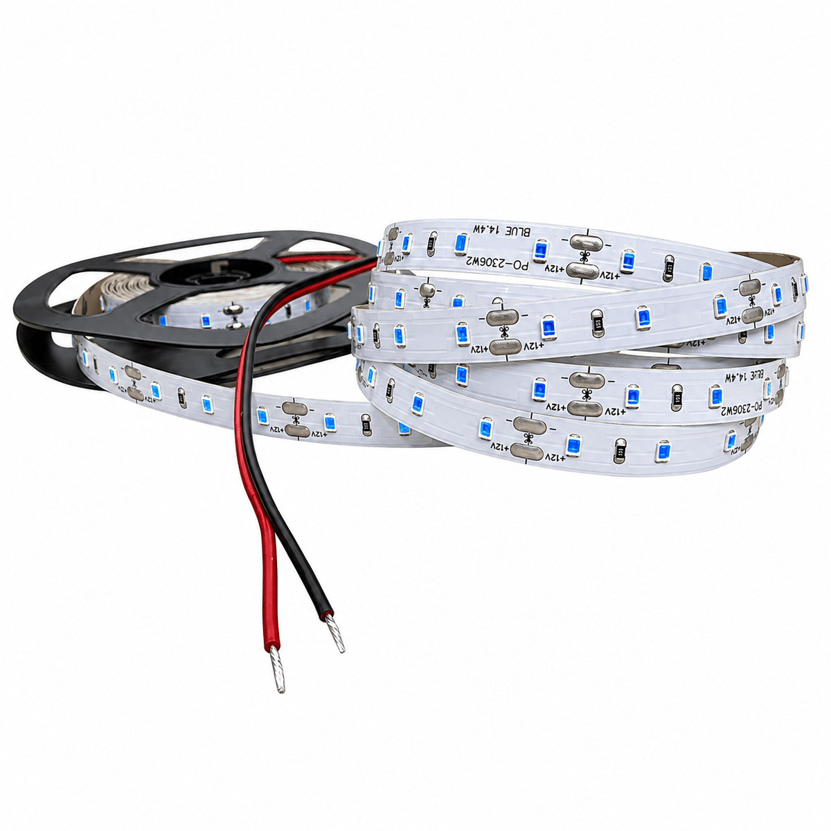 12V LED Strip Light 14.4W/m – Blue (IP20, 10mm)