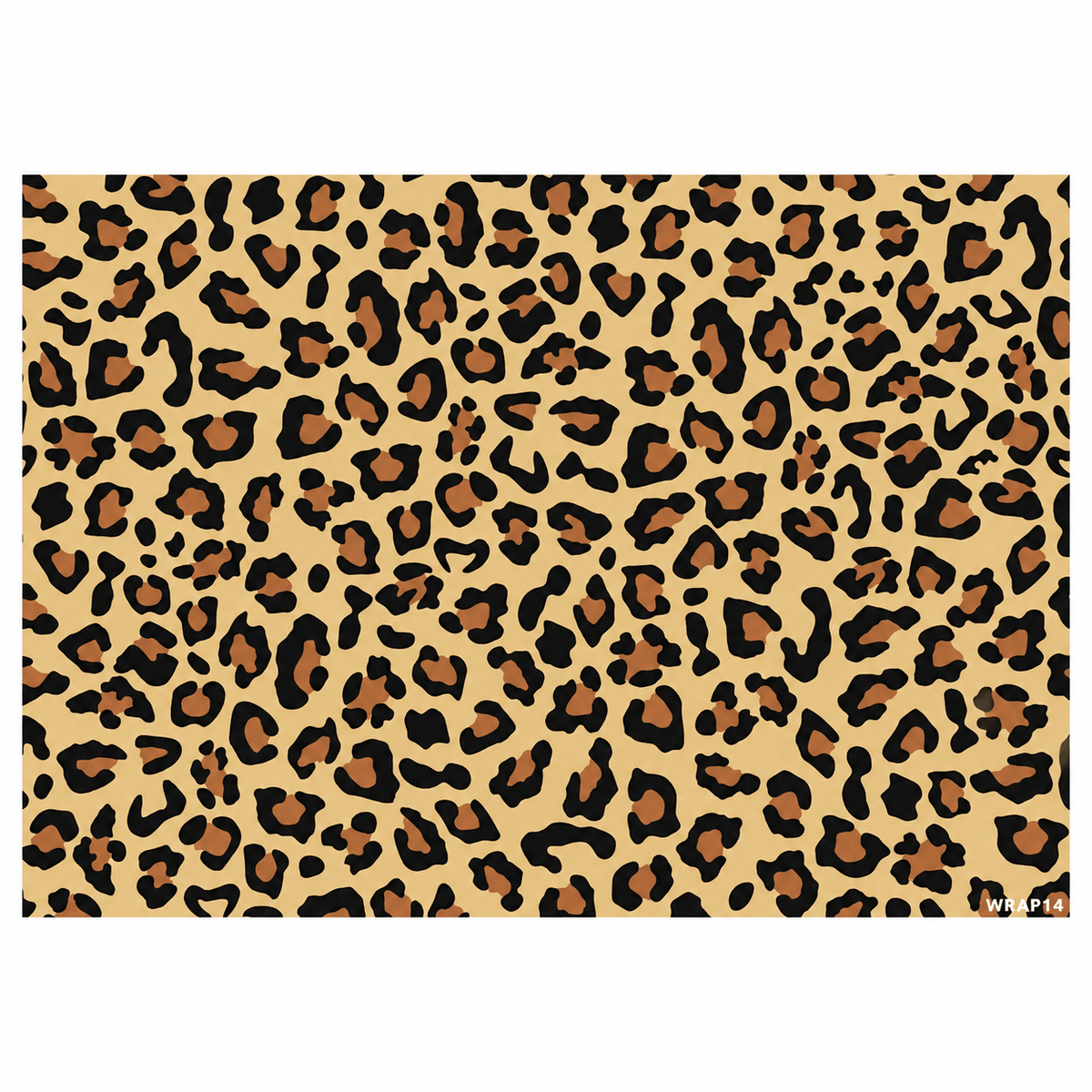 Gift Wrap Sheet - Camouflage Leopard