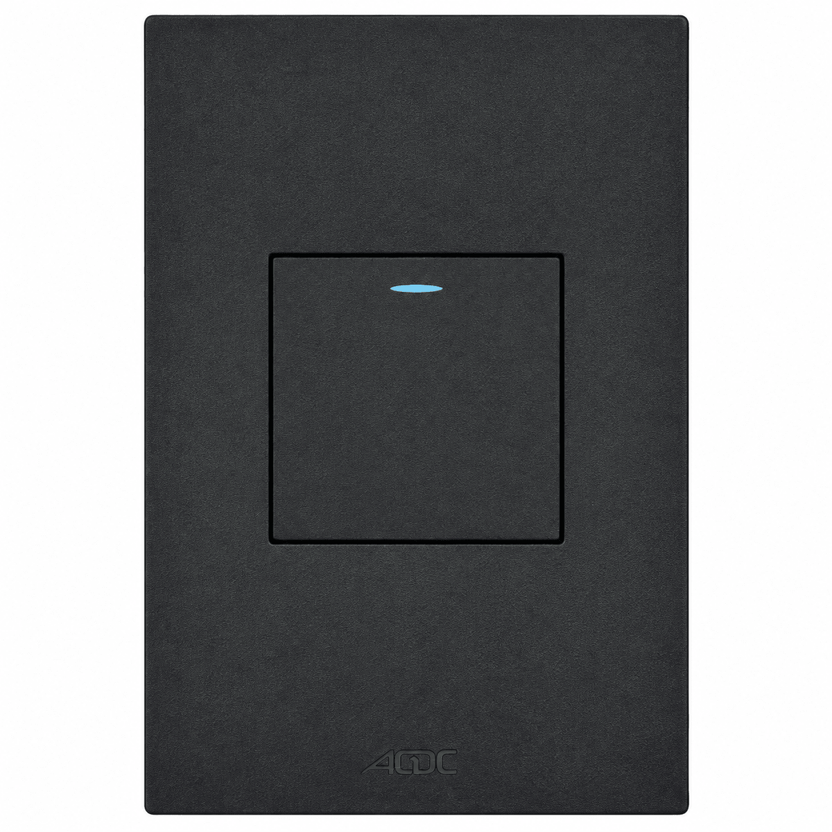 Black Modular 1 Lever - 2 Way Switch