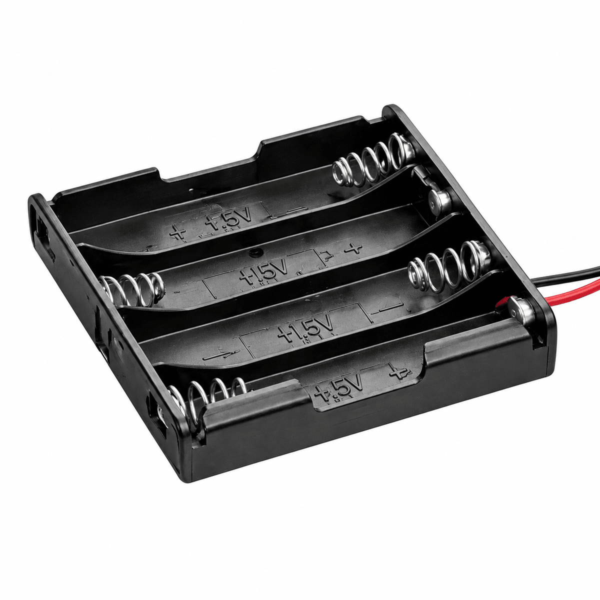 4 x AA Battery Holder with 150mm Tails