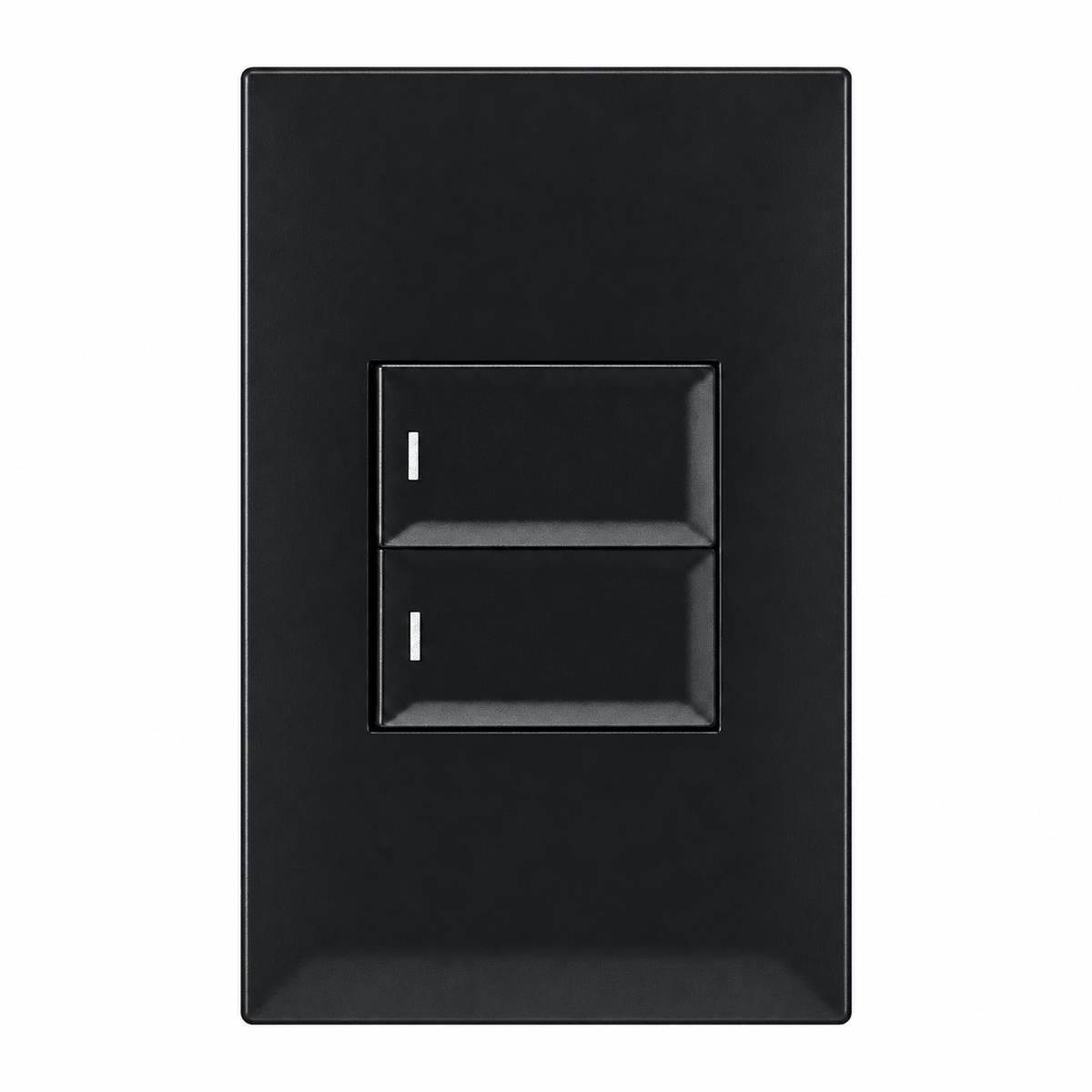 2 Lever 2 Way Switch - 4x2 (Black)