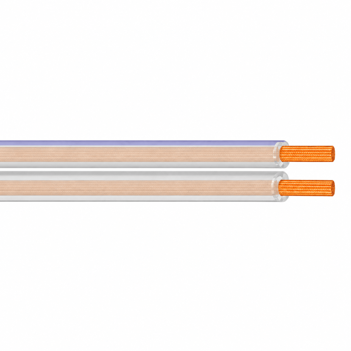Clear Ripcord Cable 0.75mm² Flexible 10m