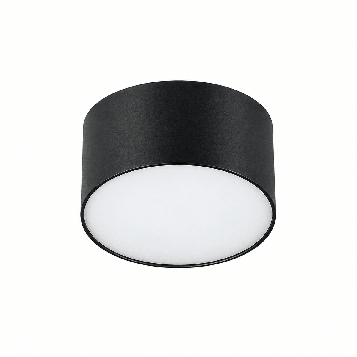 Broadmerston Black LED Ceiling Light - Matte Finish 3000K